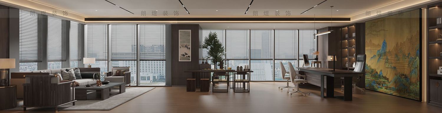 董事長(zhǎng)辦公室裝修效果圖/3